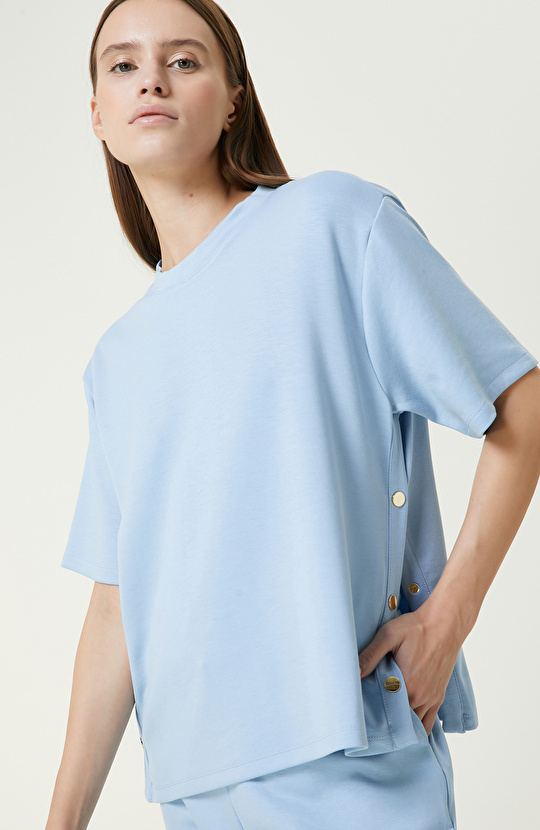 Açık Mavi Sweatshirt