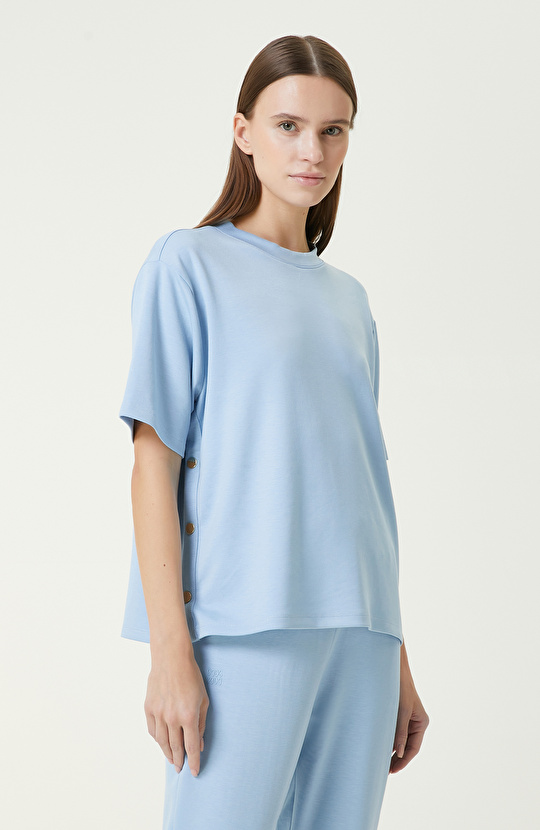 Açık Mavi Sweatshirt