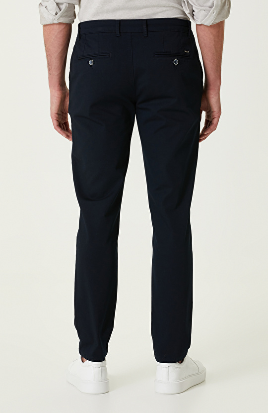 Lacivert Chino Pantolon