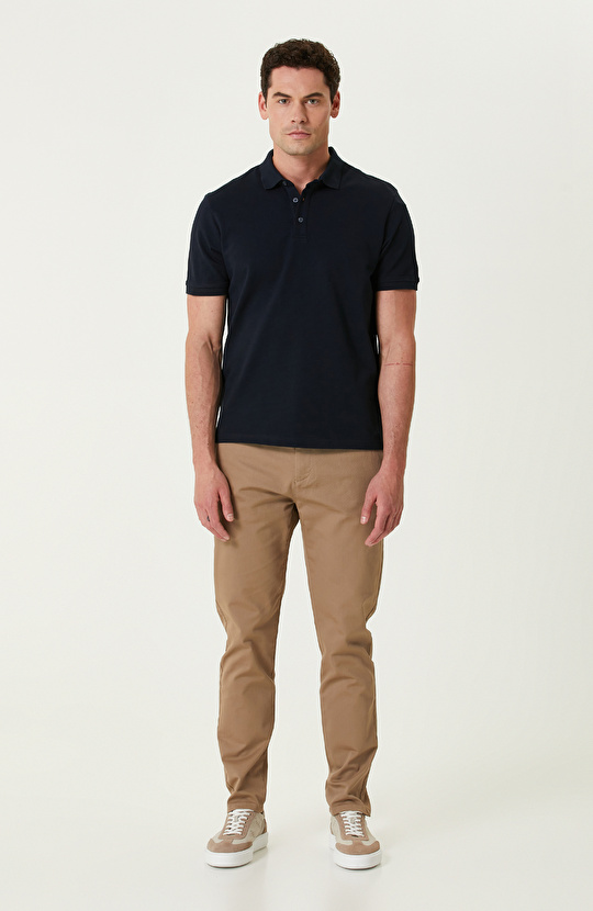 Lacivert Polo T-shirt