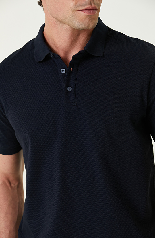 Lacivert Polo T-shirt