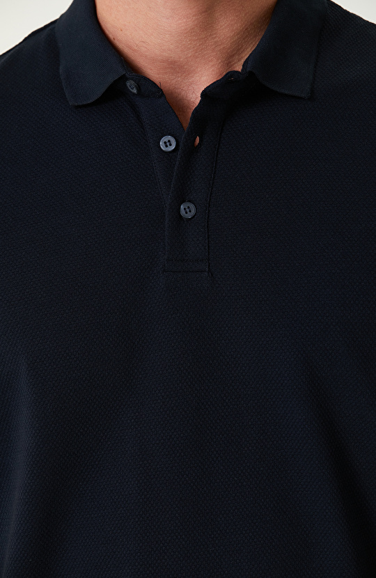Lacivert Polo T-shirt