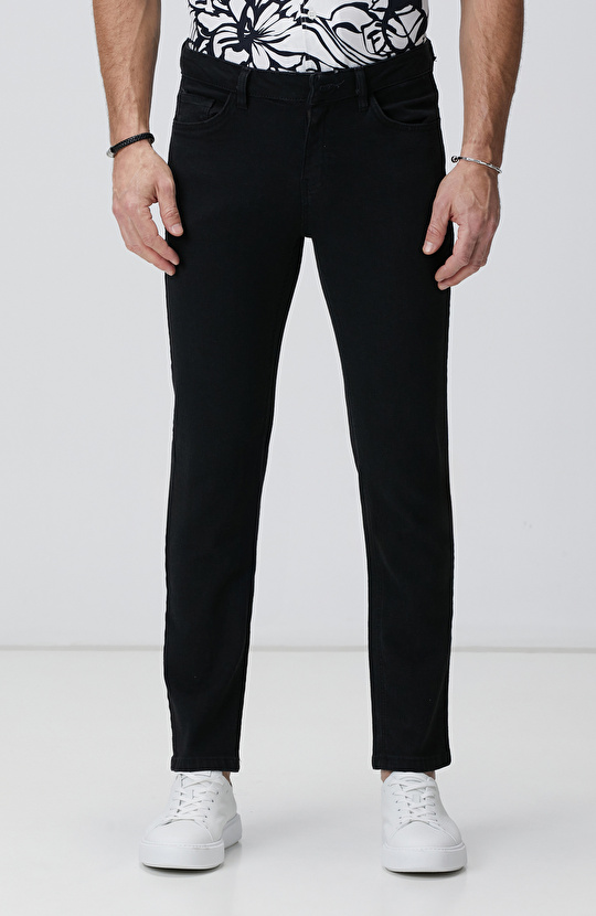 Siyah Denim Pantolon