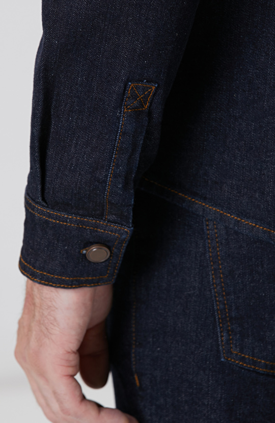 Lacivert Denim Gömlek