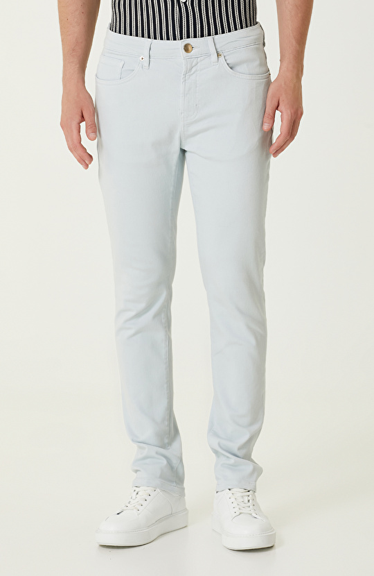 Buz Mavisi Denim Pantolon