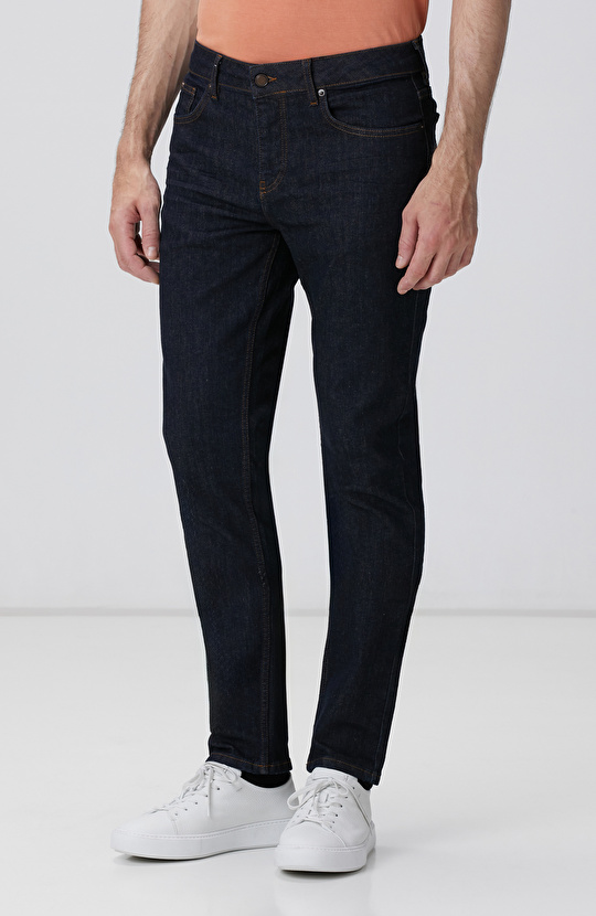 Lacivert Denim Pantolon