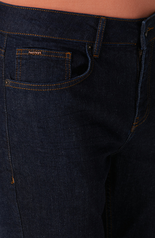 Lacivert Denim Pantolon