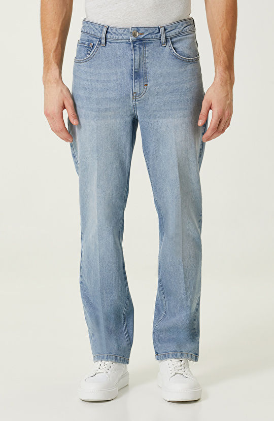 Buz Mavisi Denim Pantolon