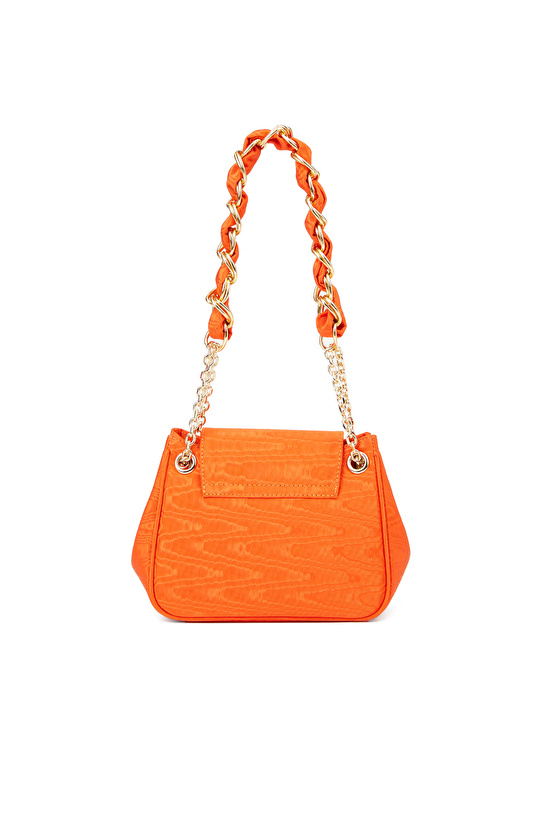 Turuncu Desenli Kadın Çanta