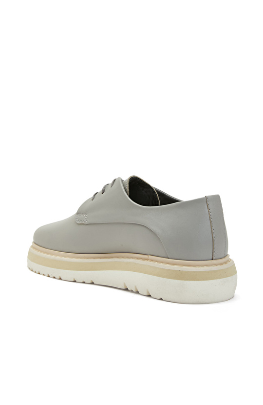 Gri Erkek Deri Ayakkabı