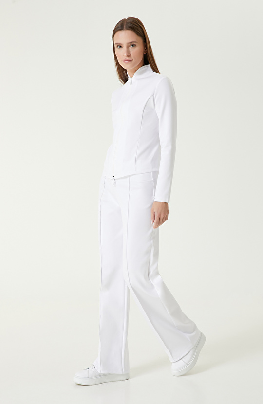 N-Tech Beyaz Sweatshirt