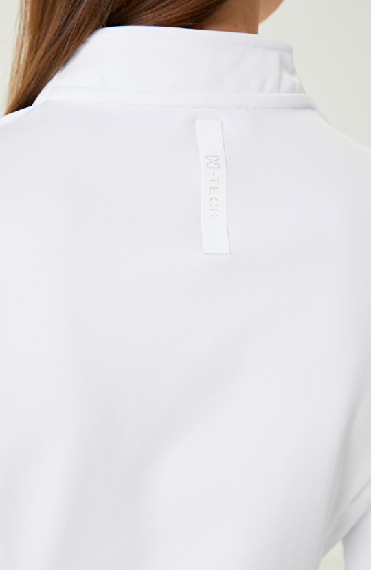 N-Tech Beyaz Sweatshirt