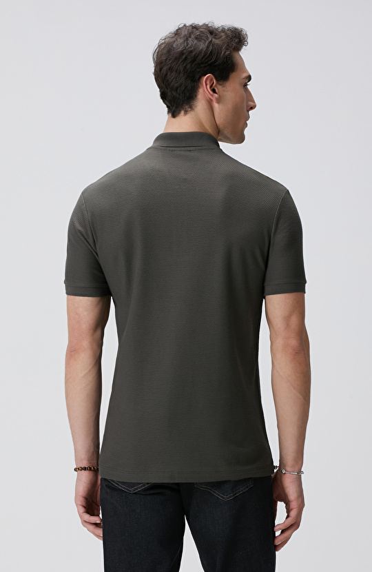 Haki Polo Yaka T-shirt
