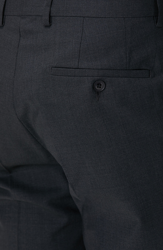 Antrasit Yün Karışımlı Pantolon
