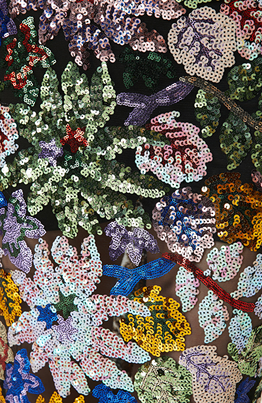 Renkli Midi Kalem Etek