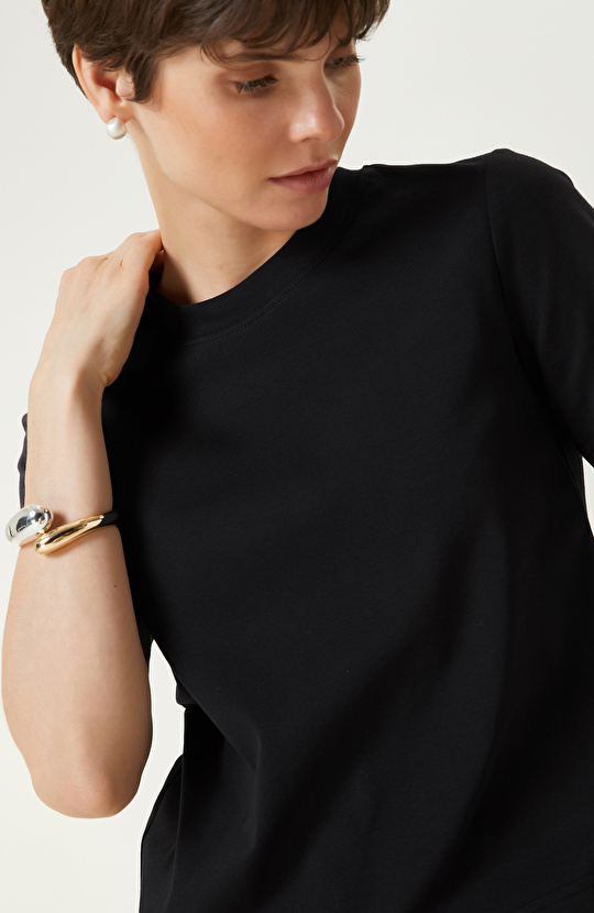 Siyah Basic T-Shirt