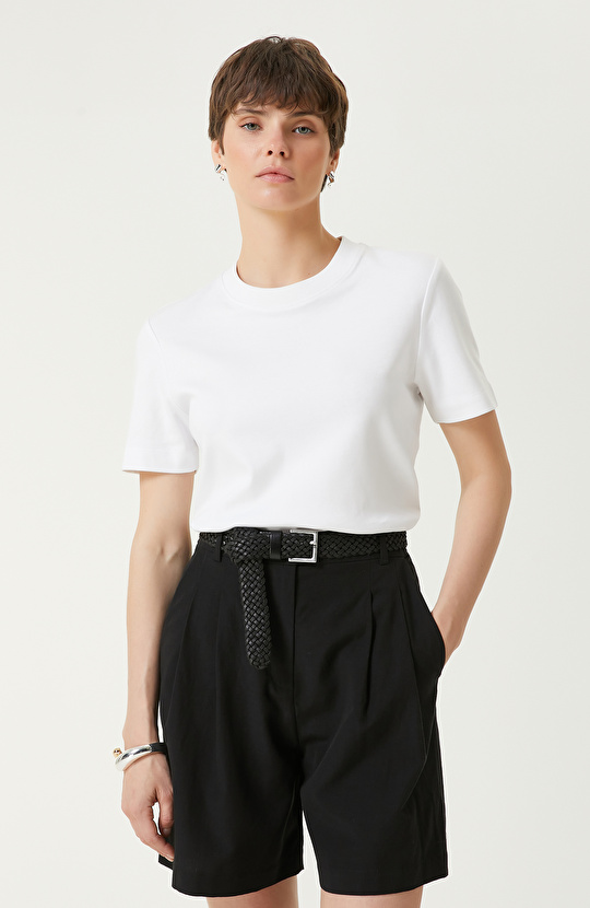 Beyaz Basic T-Shirt