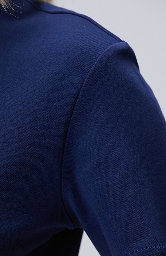 Lacivert Basic T-shirt