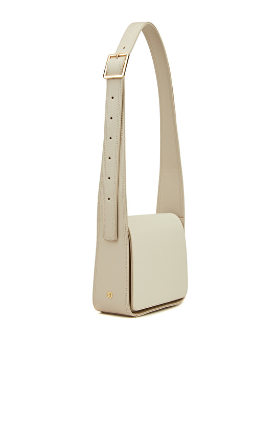 Beige Women's Leather Bag