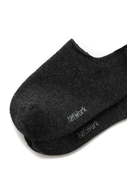 Antrasit Gri 2li Erkek Bambu Çorap Seti