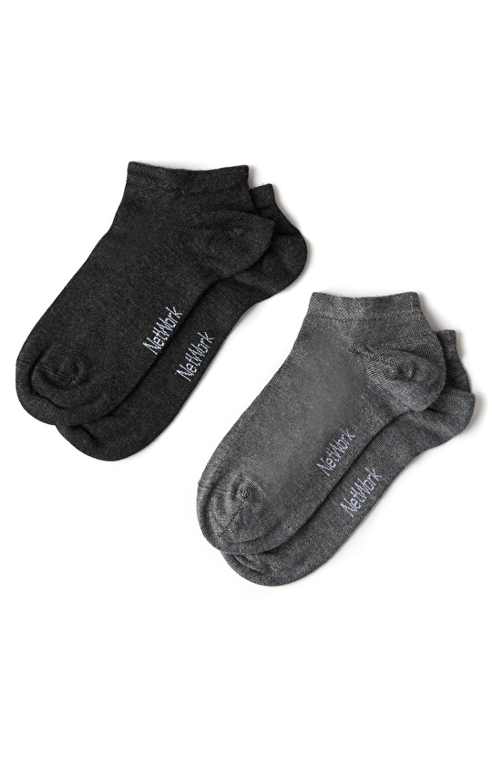 Gri Antrasit 2li Erkek Bambu Çorap Seti Gri Antrasit 2li Erkek Bambu Çorap Seti