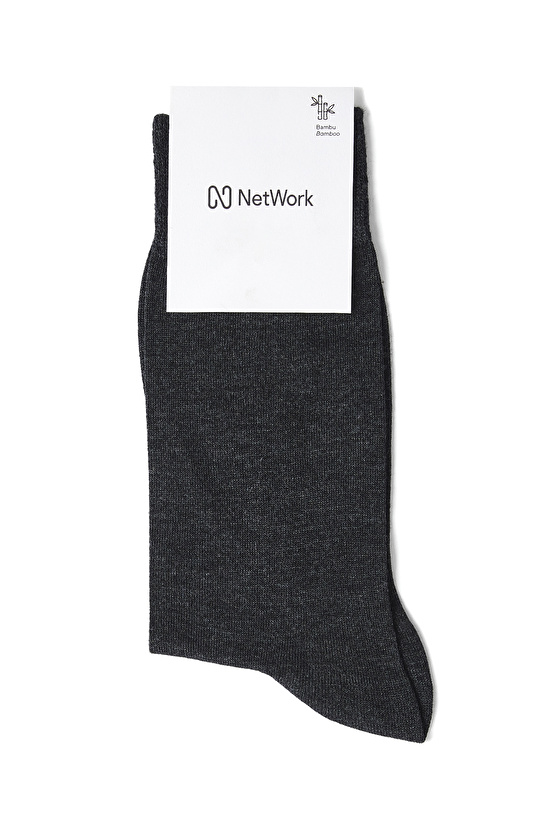 Antrasit Erkek Bambu Çorap