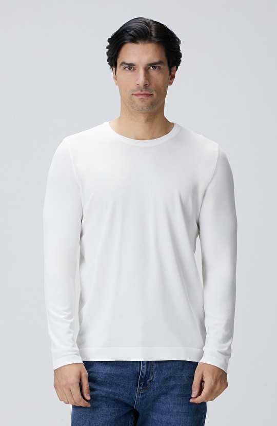 N-Tech Kırık Beyaz Basic Kazak