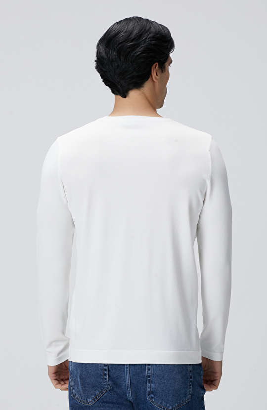 N-Tech Kırık Beyaz Basic Kazak