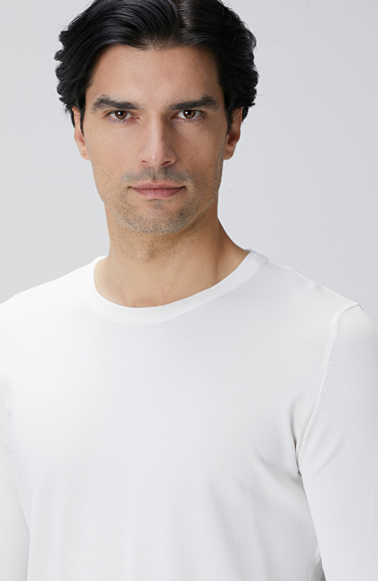 N-Tech Kırık Beyaz Basic Kazak