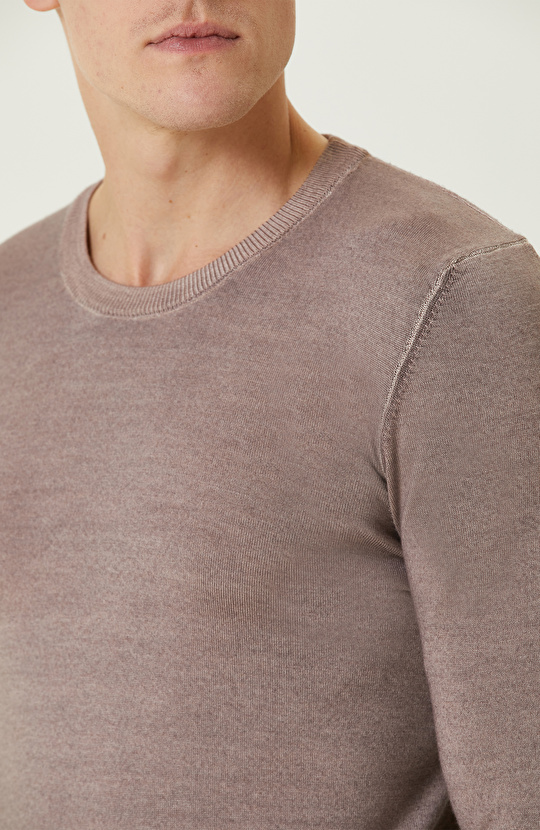 Lila Yün Triko Kazak