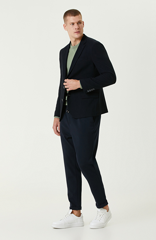 Yeşil Basic Triko Kazak