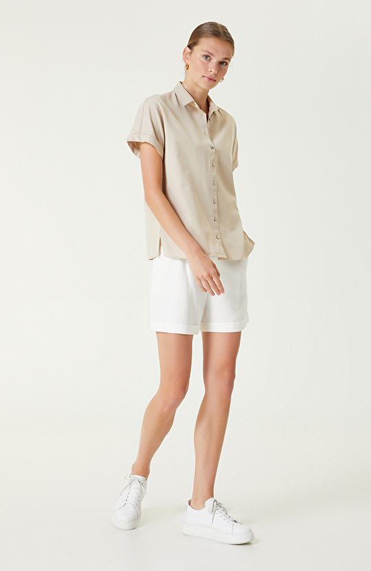 Beige Shirt