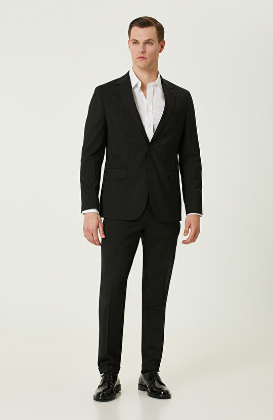 Non-Iron Beyaz Saten Gömlek