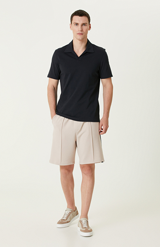 Lacivert Basic T-shirt