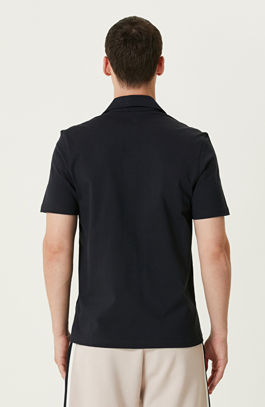 Lacivert Basic T-shirt