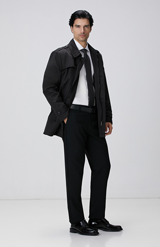 Beyaz Non-Iron Saten Gömlek