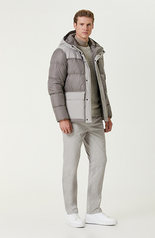 Taş Kapitoneli Mont