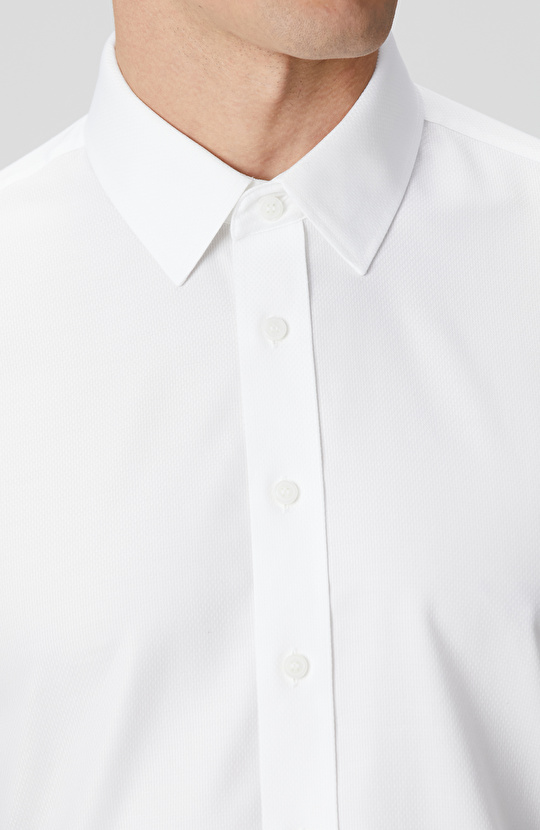 Beyaz Non-Iron Gömlek