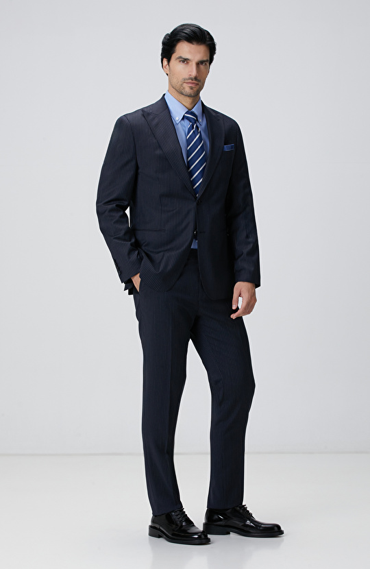 Mavi Non-Iron Oxford Gömlek