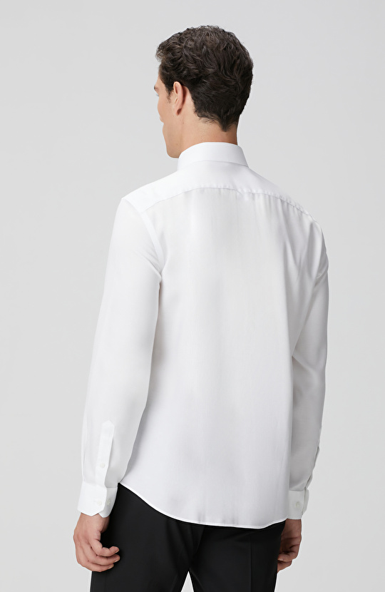 Non-Iron Beyaz Gömlek