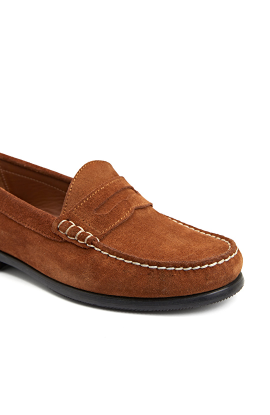 Taba Kadın Deri Loafer