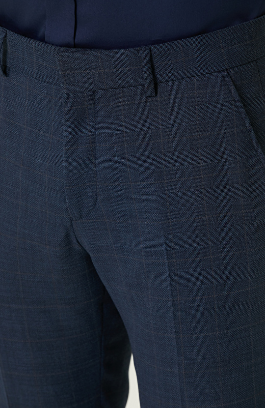 Loro Piana Kumaşıyla Üretilmiş Lacivert Limited  Yün Takım Elbise