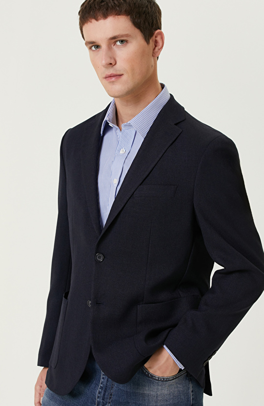 N-Tech Lacivert Ceket