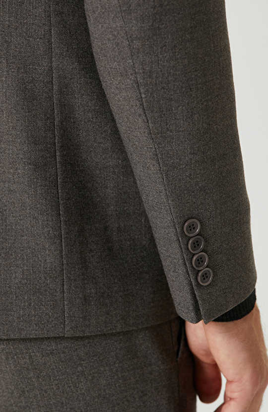 Vizon Yün Karışımlı Takım Elbise