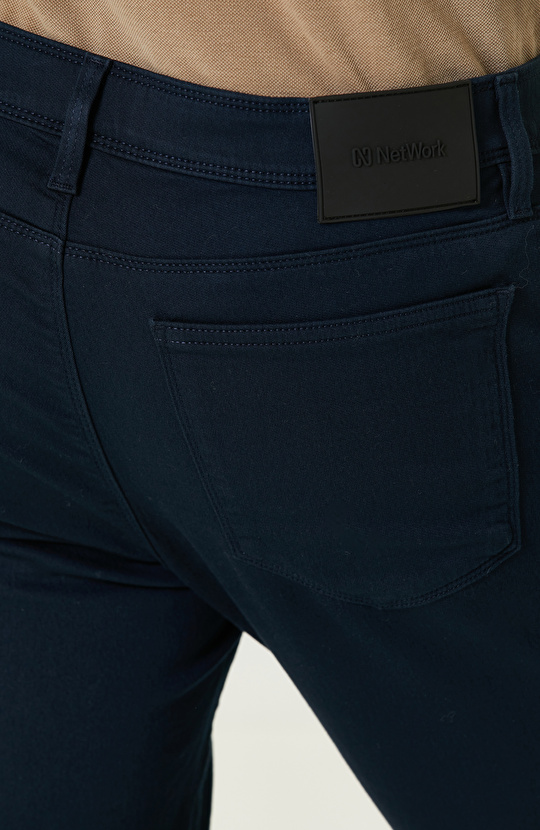 Lacivert Casual Pantolon