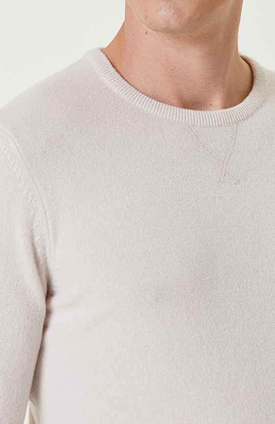 Taş Limited Kaşmir Karışımlı Triko Kazak