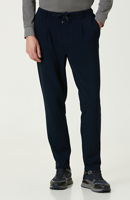 Lacivert N-Tech Comfort Örme Pantolon