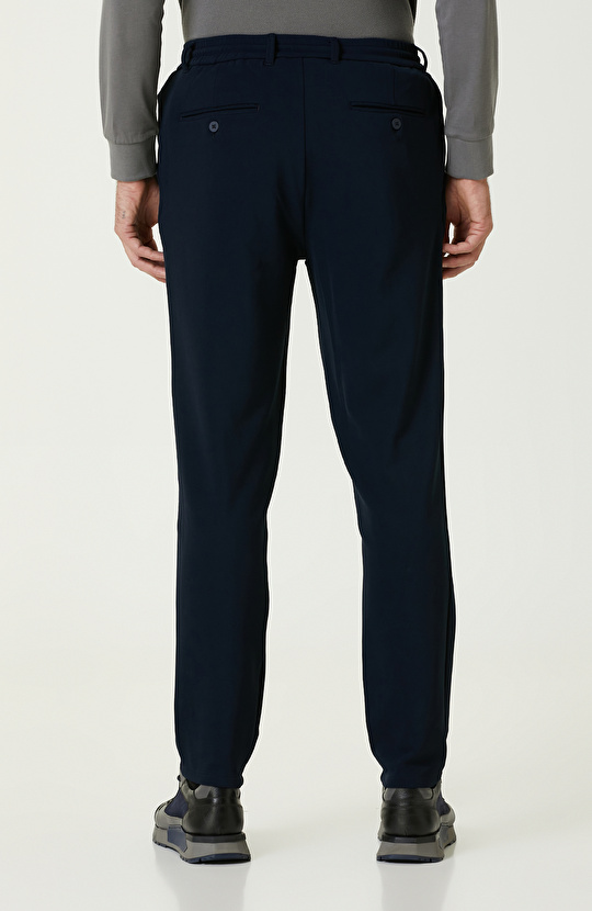 Lacivert N-Tech Comfort Örme Pantolon