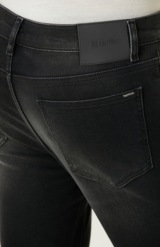 Antrasit  Denim Pantolon