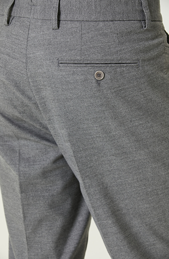 Gri Comfort Örme Pantolon